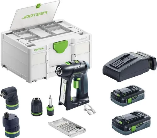 Festool Accu boor-/schroefmachine C 18 HPC 4,0 I-Set