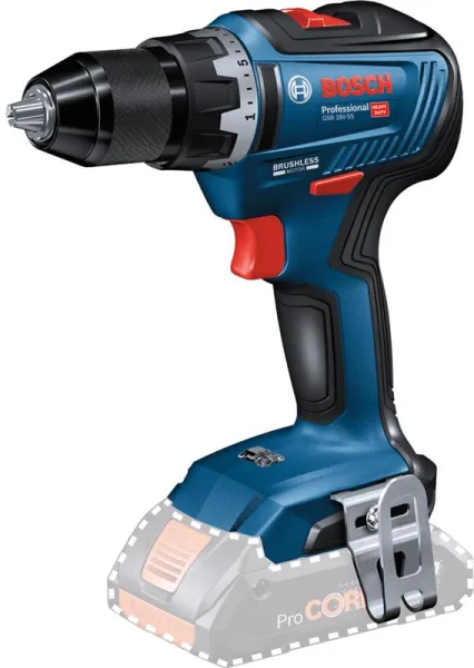 Bosch boor-/schroefmachine GSR 18V-55 Solo
